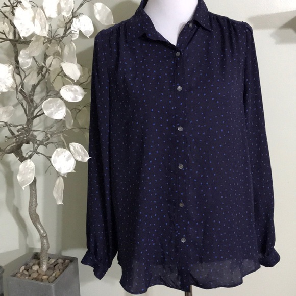LAND’S END BUTTON DOWN BLOUSE